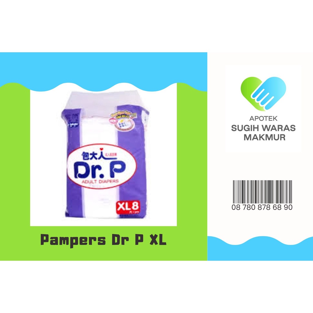 Pampers dewasa Dr.p xl