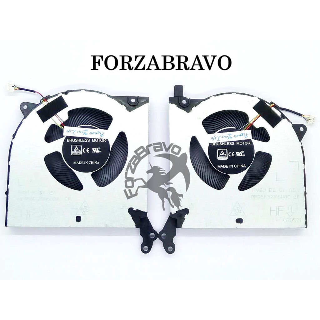 Fan Kipas Lenovo Legion 5 5I 15IMH05 5-15ARH05H 5-15IMH05 Sepasang