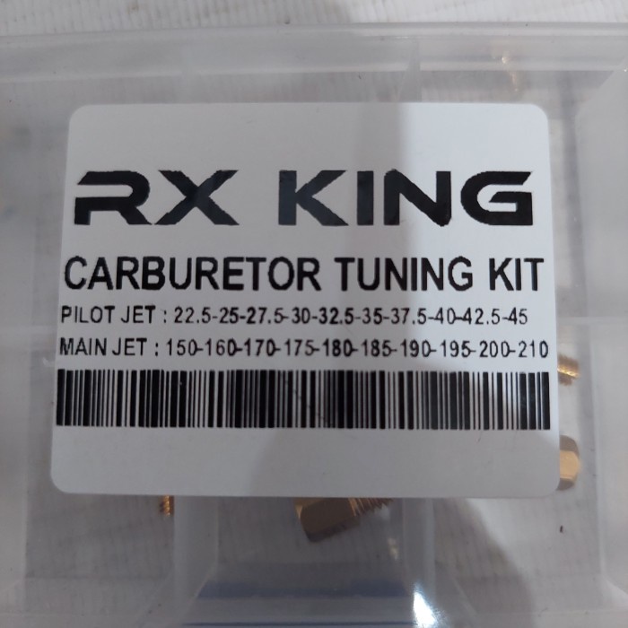 Paket Spuyer Pilot Jet Main Jet Lengkap Karbu Rx King Dan Fizr