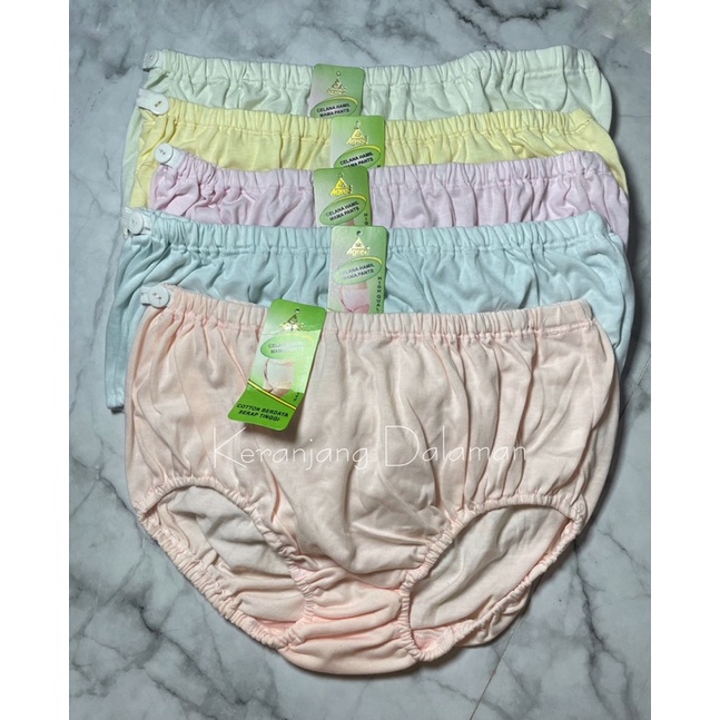 [3pcs] CD HAMIL AGREE | CELANA DALAM HAMIL AGREE WANITA