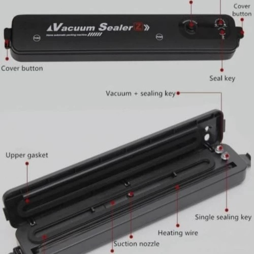 Vacum Sealer Fresh Makanan Food Packing Machine /Mesin Vacuum Sealer Makanan FOOD GRADE