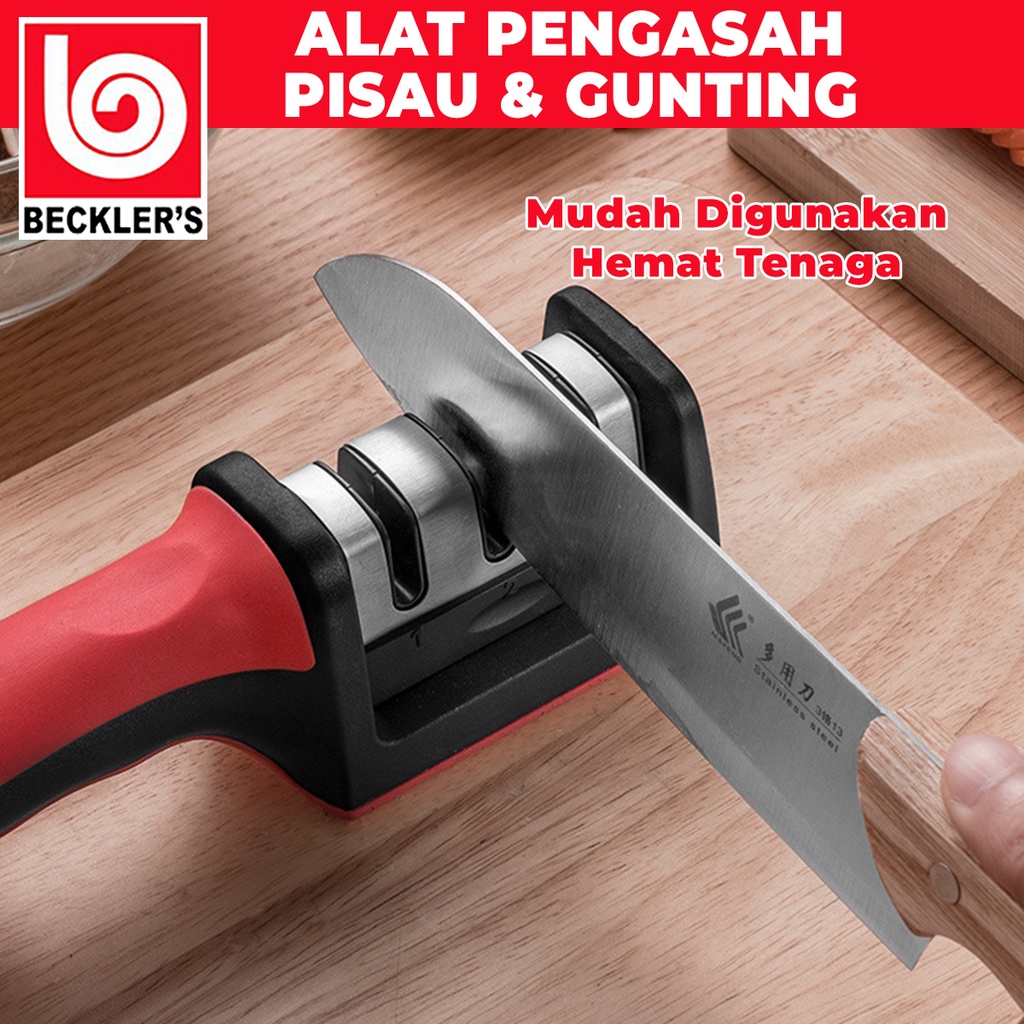 Alat Pengasah Pisau Gunting Penajam Profesional Tajam Dalam 5detik Knife Sharpening