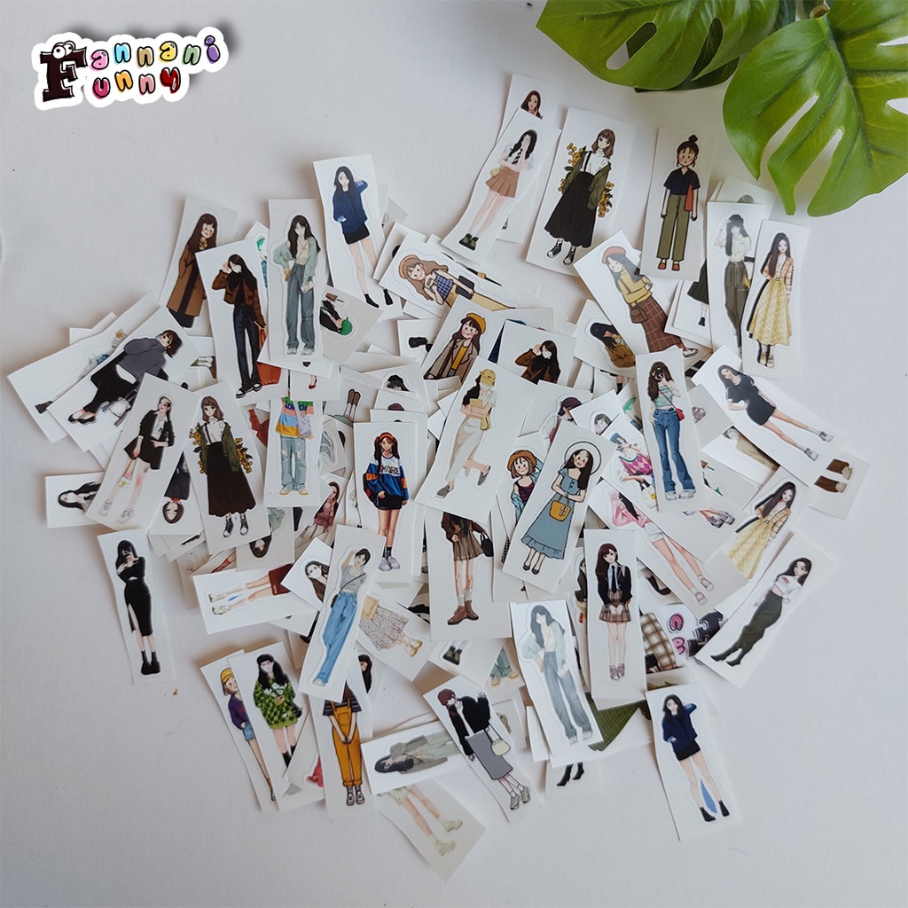 

Stiker style cewek aesthetic | sticker ootd | stiker korea | stiker satuan | stiker cutting | sticker journal