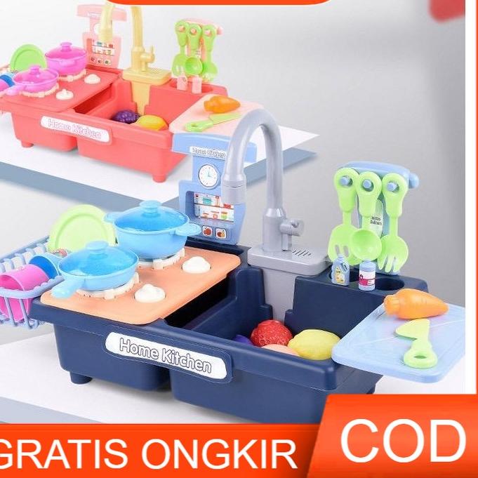 HARGA GROSIR Mainan Anak Home kitchen Cuci Piring Mainan Anak Kitchen Sink Jumbo Mainan Anak Best Gift grosir