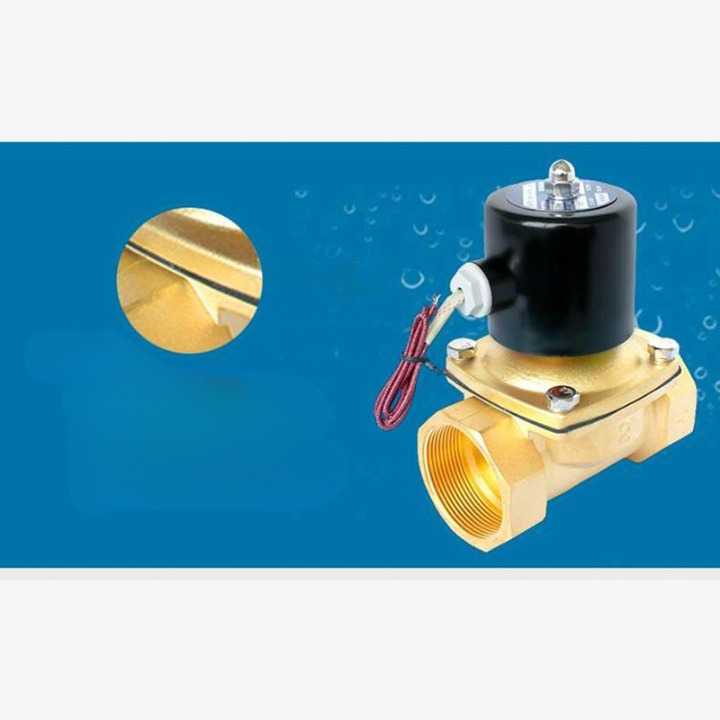 (BISA COD) FTIHSHP Geerte Water Solenoid Valve Normally Closed High 2 Inch - 2W-500-50