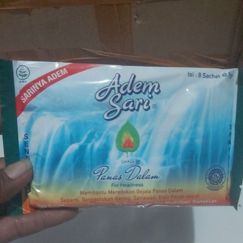 Ademsari sachet isi 8sachet