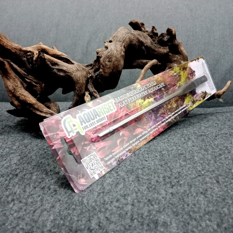 STRAIGHT TWEEZERS / PINSET LURUS - BASIC TOOLS AQUARISET AQUASCAPE