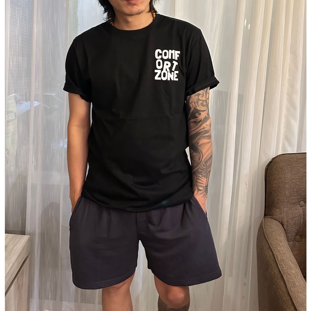 kaos distro kaos cowok COMFORT kualitas premium cotton combad 24s ready size M L XL