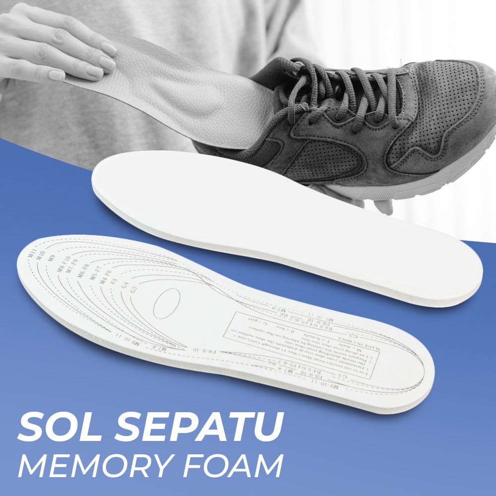 【GOGOMART】Sol Sepatu Memory Foam