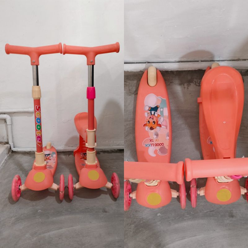 COD - SM88 - SKUTER ANAK RODA 3  OTOPED  SCOOTER 3 RODA  SKUTER KARAKTER