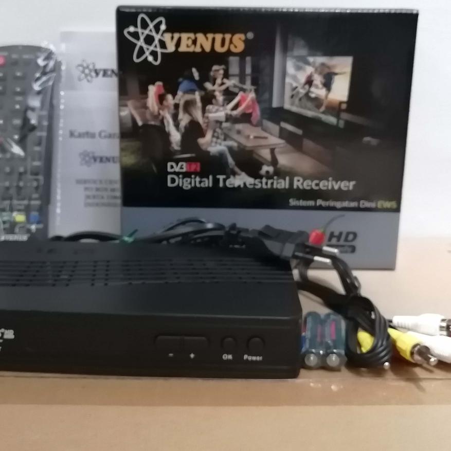 ➱ Venus Cabe Rawit Set Top Box TV Digital DVBT2 DVB T2 Venus Cabai Rawit ✱
