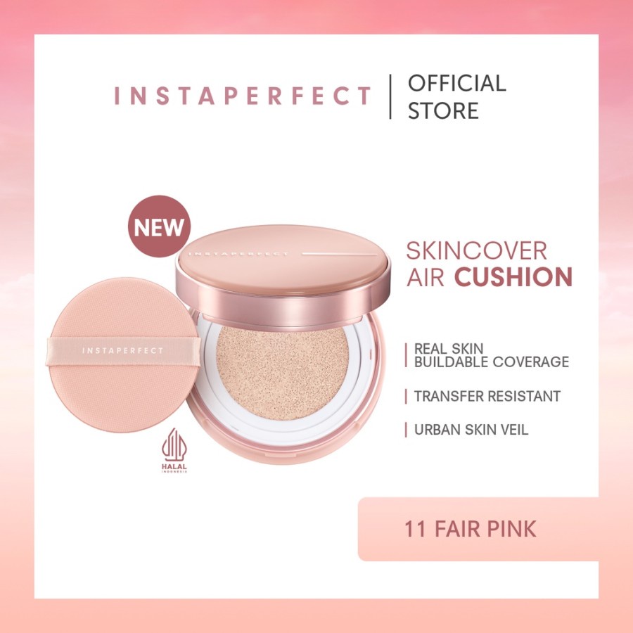 Wardah Instaperfect Skincover Air Cushion 11 g - SPF 50 PA++++