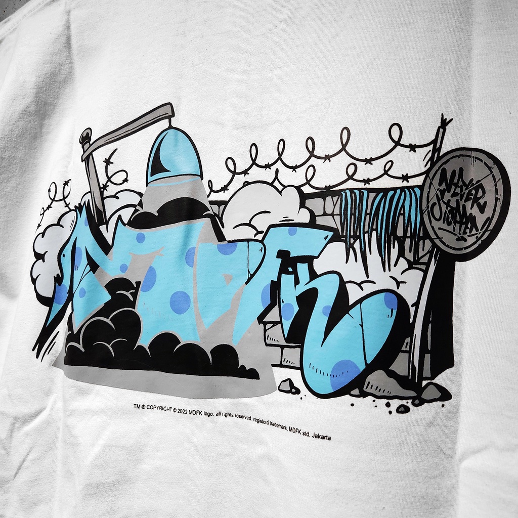 MDFK NIGHT WALL TSHIRT NEW ARTICLE