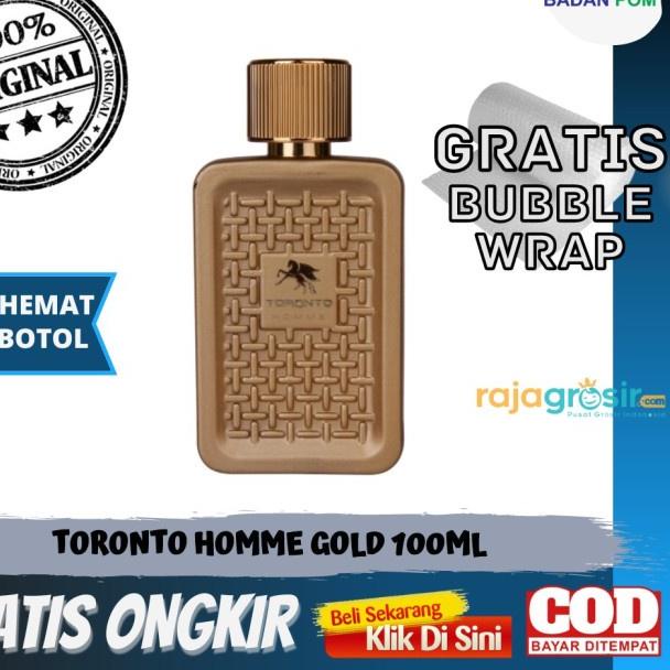 Terbaik Parfum Toronto Gold Homme Gold 50ml Eau De Toilette Minyak Wangi Farfum Pria Cowok Laki Laki
