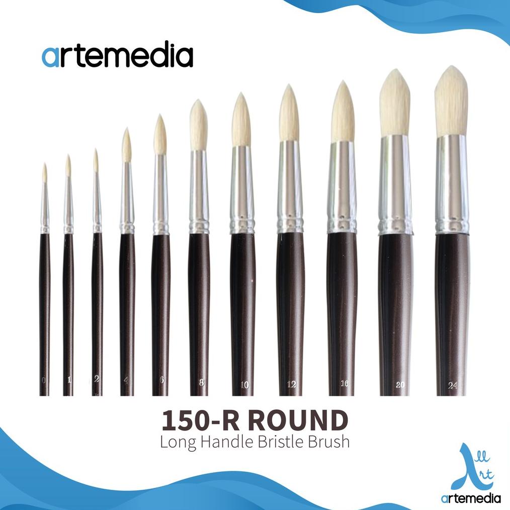 

Kuas Lukis Artemedia 150R Round Bristle Brush