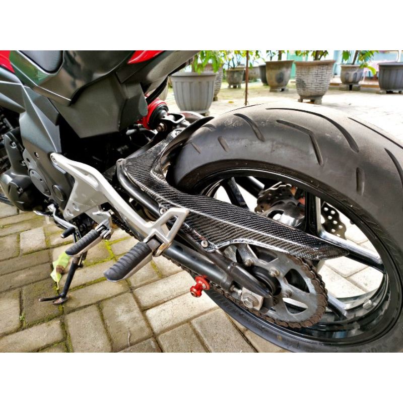 hugger kolong spakbor kolong carbon karbon kevlar kawasaki ER6N ER6 Er6 er6n