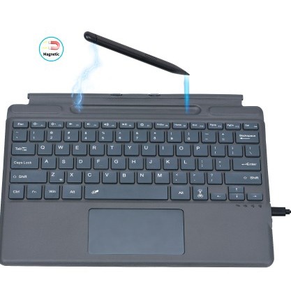 Keyboard Typecover bluetooth Surface pro 8 pro x keyboard no backlight dan backlight