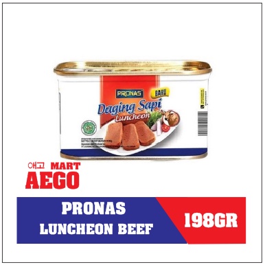 

Pronas beef luncheon 198gr/ daging sapi olahan instan bandung