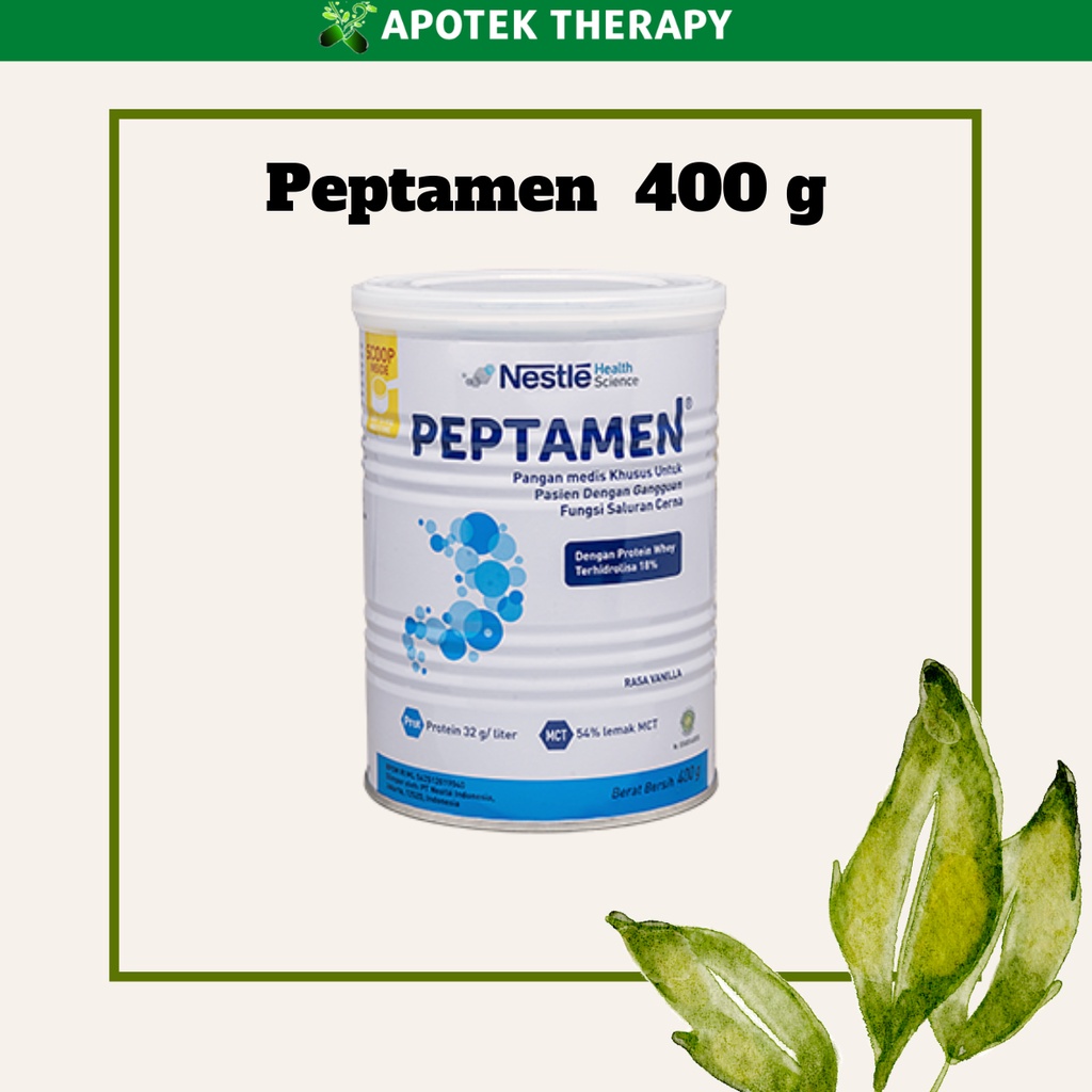 

Peptamen 400 g Nestle untuk dewasa