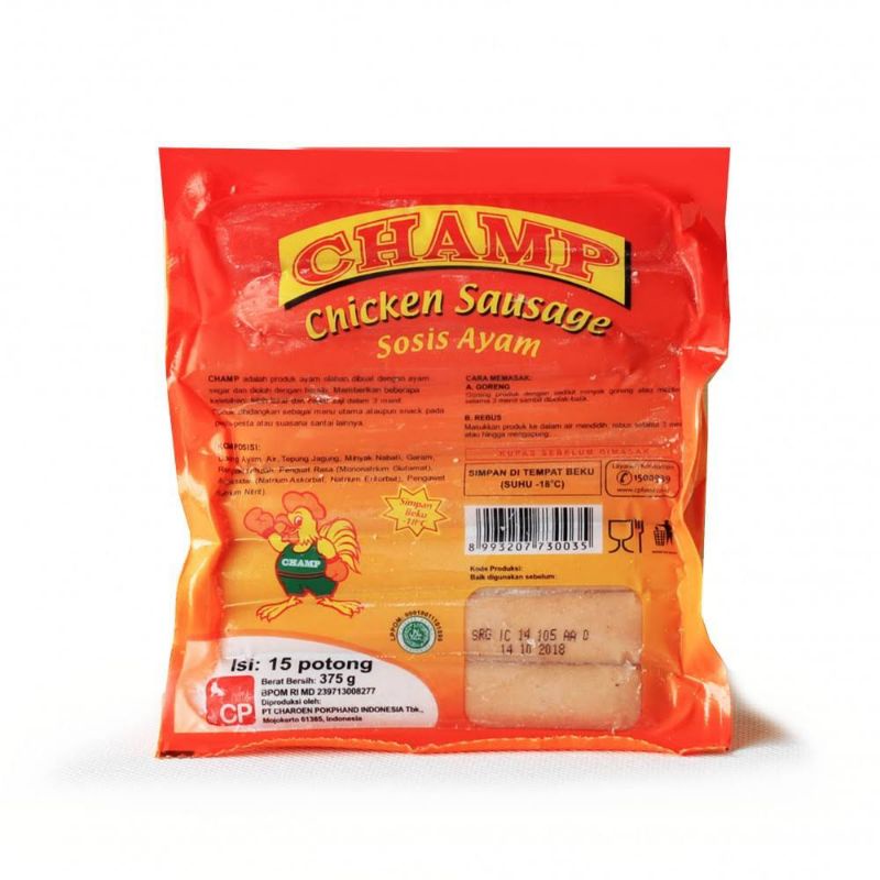 

CHAMP SOSIS ISI 15 @375GR