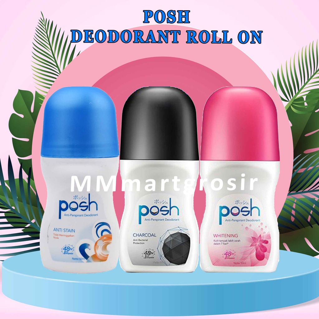 Posh Deodorant/ Deodorant Roll On/ Posh/ 50ml