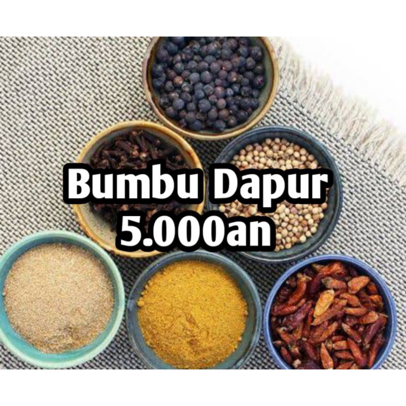 

Bumbu Dapur / Rempah Dapur