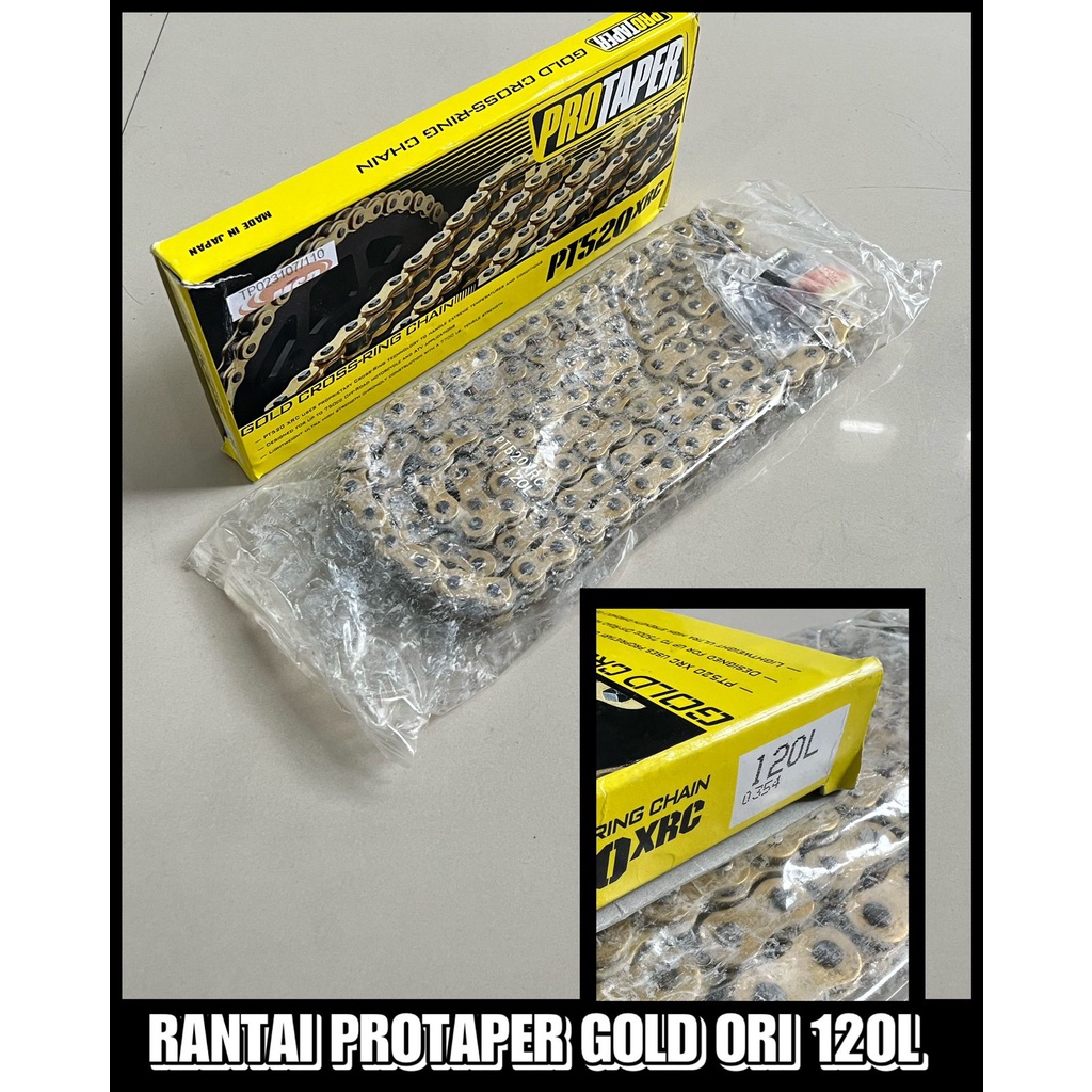 RANTAI 520 PROTAPER RANTAI GOLD 520 120L