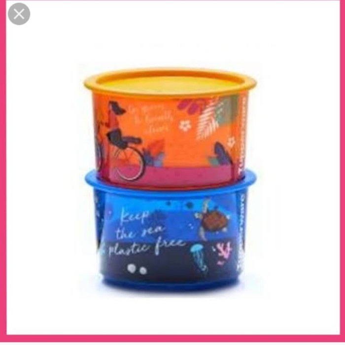 @#@#@#] tupperware lifestyle canister 2pcs
