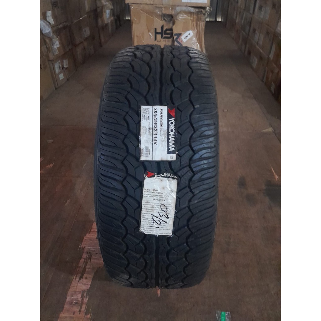 YOKOHAMA PARADA 285 45 R22 BAN MOBIL IMPORT
