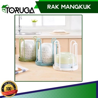 Rak Pengering Mangkuk Adjustable Bowl Holder Wadah Pengering Mangkuk Cuci Piring