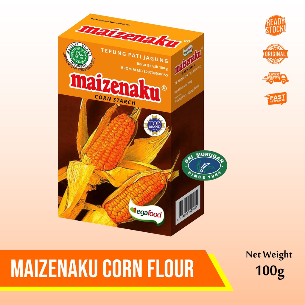 

MAIZENAKU CORN FLOUR 100GM