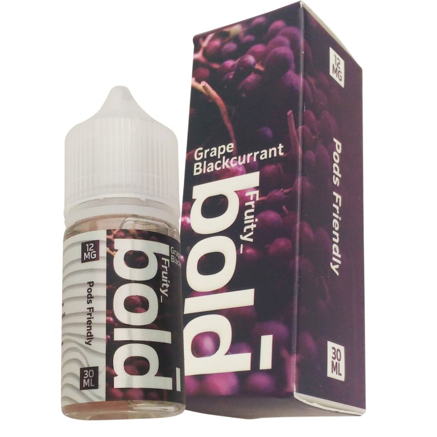 LIQUID FRUITY BOLD GRAPE BLACKURRANT 30ML 12MG