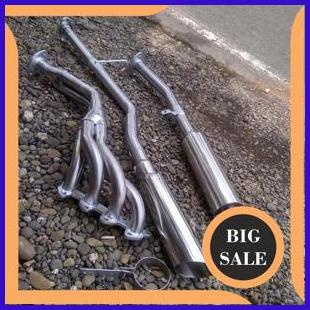 Knalpot Racing Bambu Runcing Titan Full System Jimny Katana PNP 1M4R23 limited stock