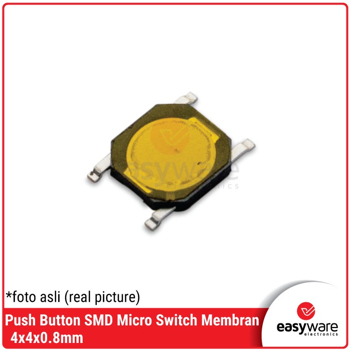 Push Button SMD 4x4x0.8mm Micro Switch 4x4x0.8 Membrane Push Button