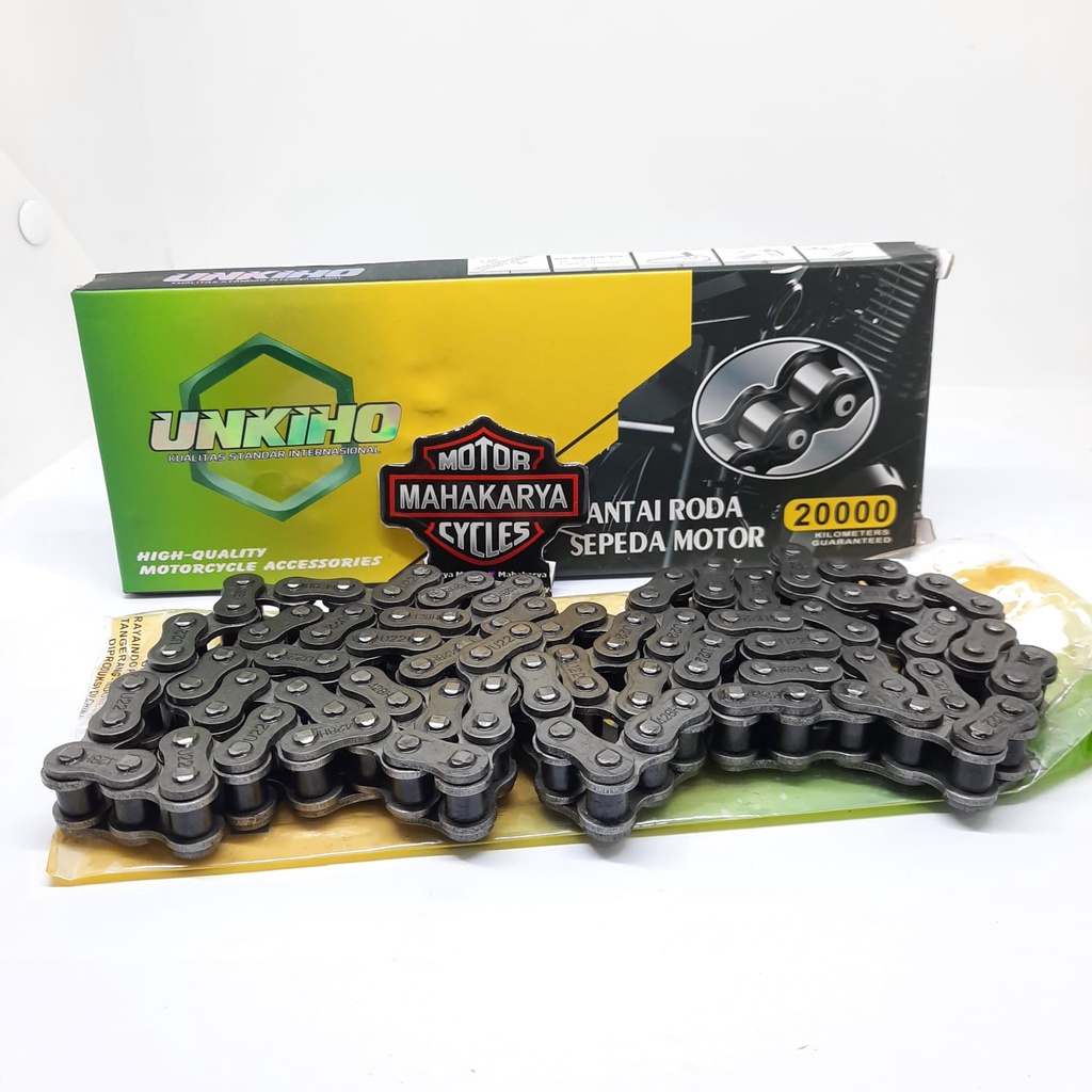 RANTAI RANTE CHAIN RODA MOTOR 428H 108 UNIVERSAL TEBAL HEAVY DUTY