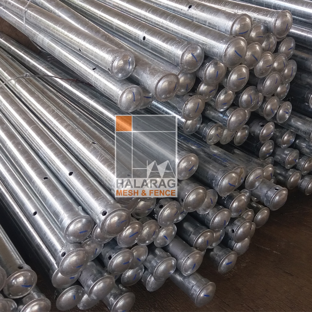 Tiang, Pintu Pagar BRC & Aksesoris Hot Dip Galvanizer