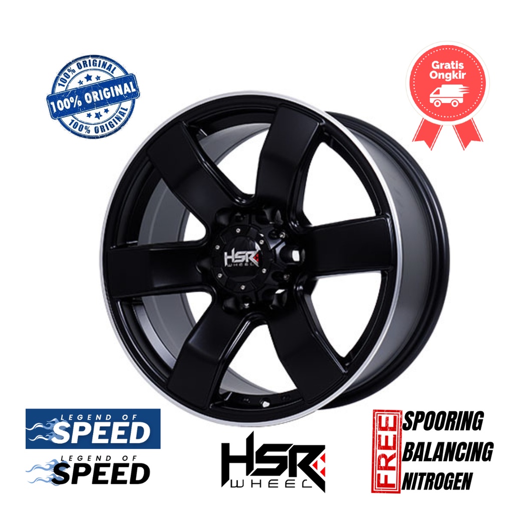Velg HSR Ring 17 Lubang 6x139,7 RONDO 6022