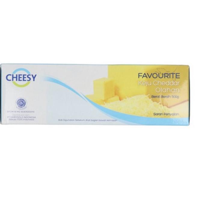 

♬ Keju Cheesy favourite processed cheddar 500 gram ☪