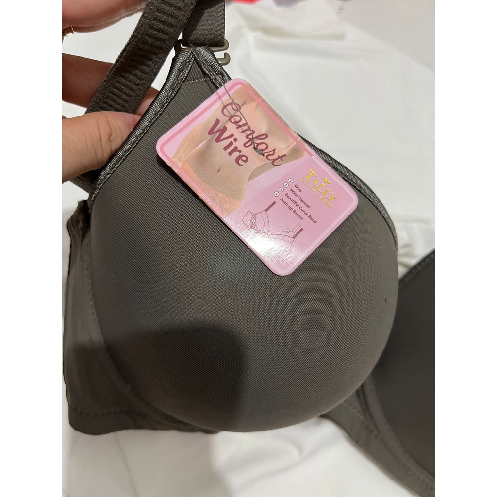 BH BRA 3222 TALLY - Tally 3222 Bra BH Cup D Jumbo Berkawat kait 3 Busa Tipis size 38- 44 BH TALLY BRA JUMBO 3222 BERKAWAT CUP D-