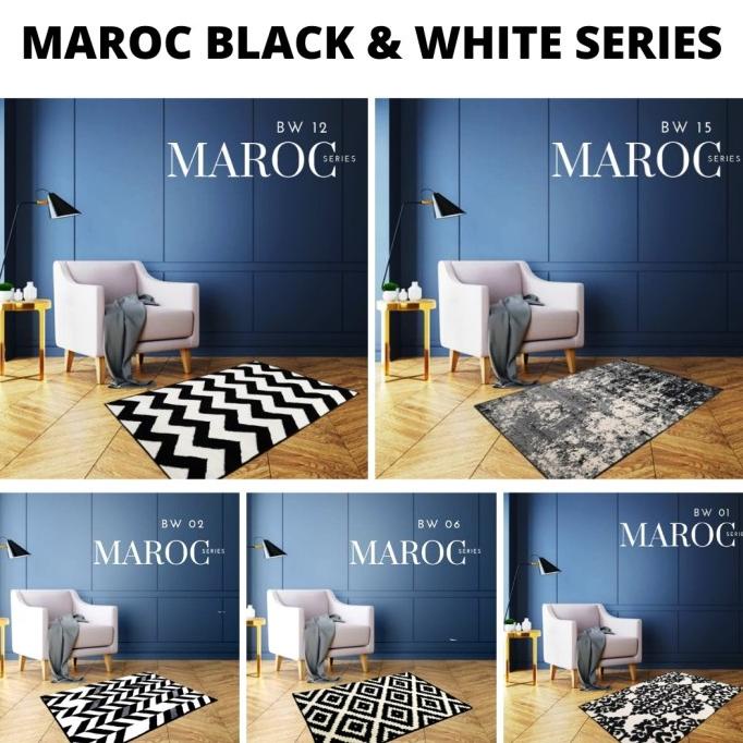 [Martha Karpet] Karpet MAROC 100x150 Monokrom