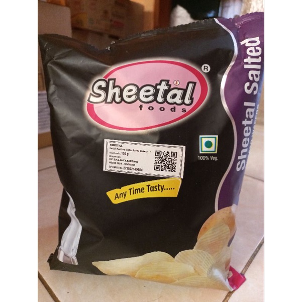 

Sheetal / Sheetal Salted Potato Wafers / Keripik Kentang (Salted Potato Wafers)
