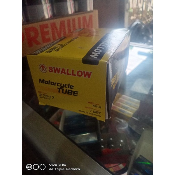 BAN DALAM MOTOR RING 17 SWALLOW  275-17