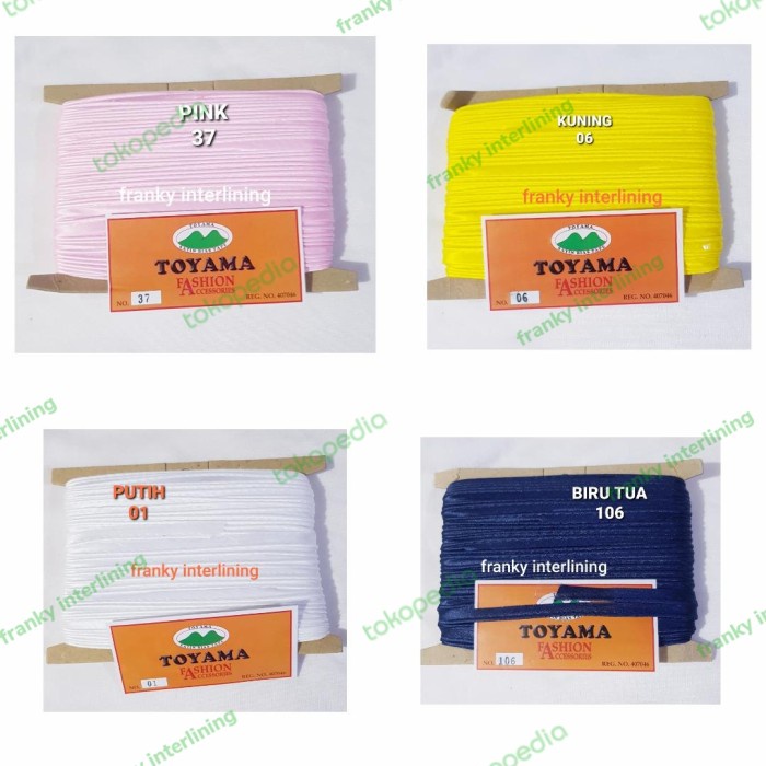 Terlaris Ren Bisban Isi Roll Besar Isi 66 Yard Bahan Satin Harga Per Roll