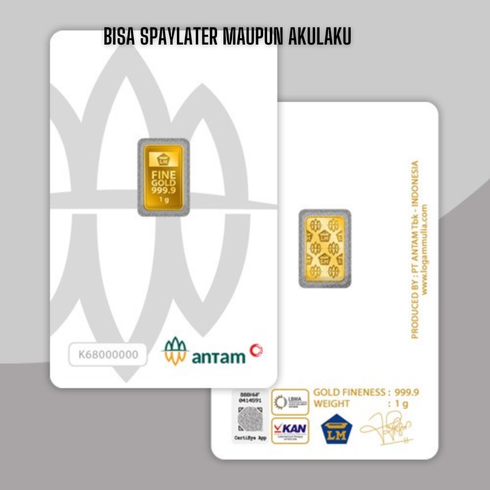 1 Gram LM Antaam baru bissa speyleter