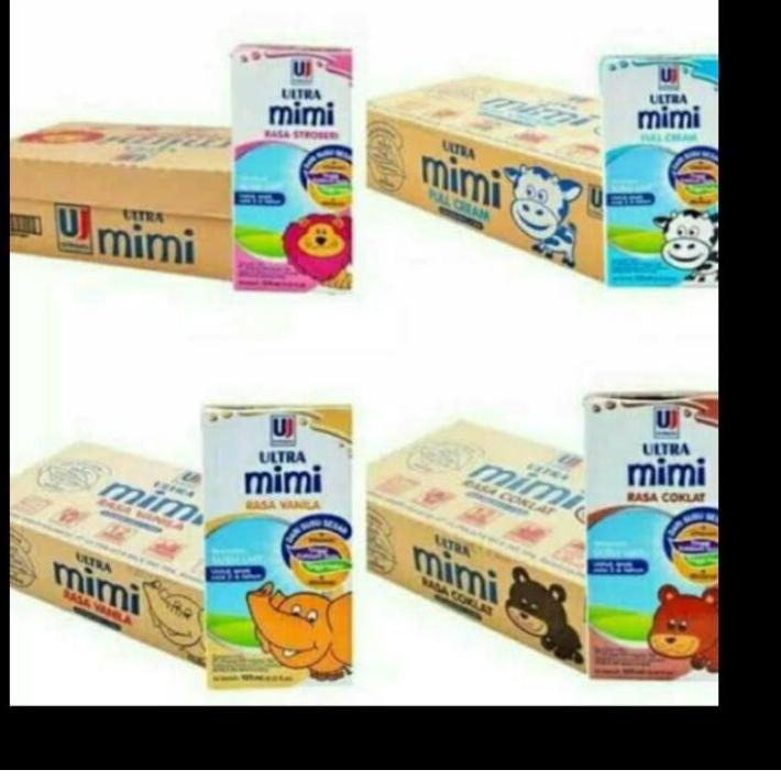 

℮ Promo susu Ultra mimi DUS 125 ml susu ultra mini susu anak Murah ☏