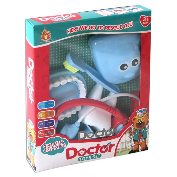 mainan anak  Doctor Toys Set - Mainan Dokter Gigi Anak - Dental(C3X9) mainan anak 1 tahun Gratis Ong