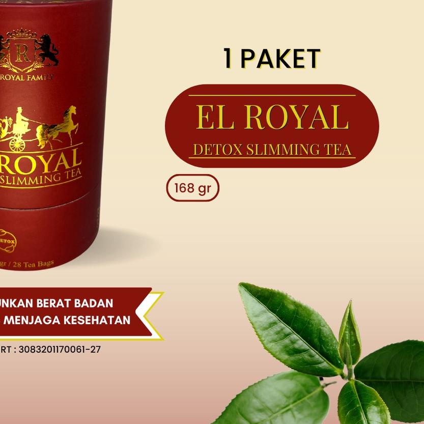 

✾ El Royal Slimming Tea - Teh 1 Pcs ✷