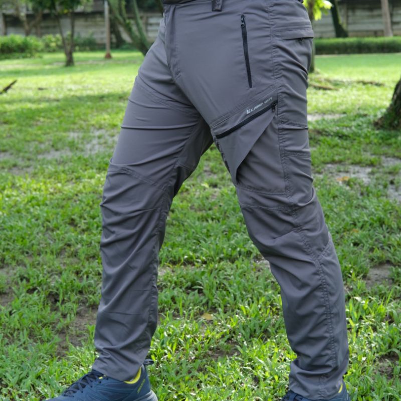 Camp Out Celana Gunung Pria Wanita - Celana Outdoor Hiking Quickdry Slimfit Lukla