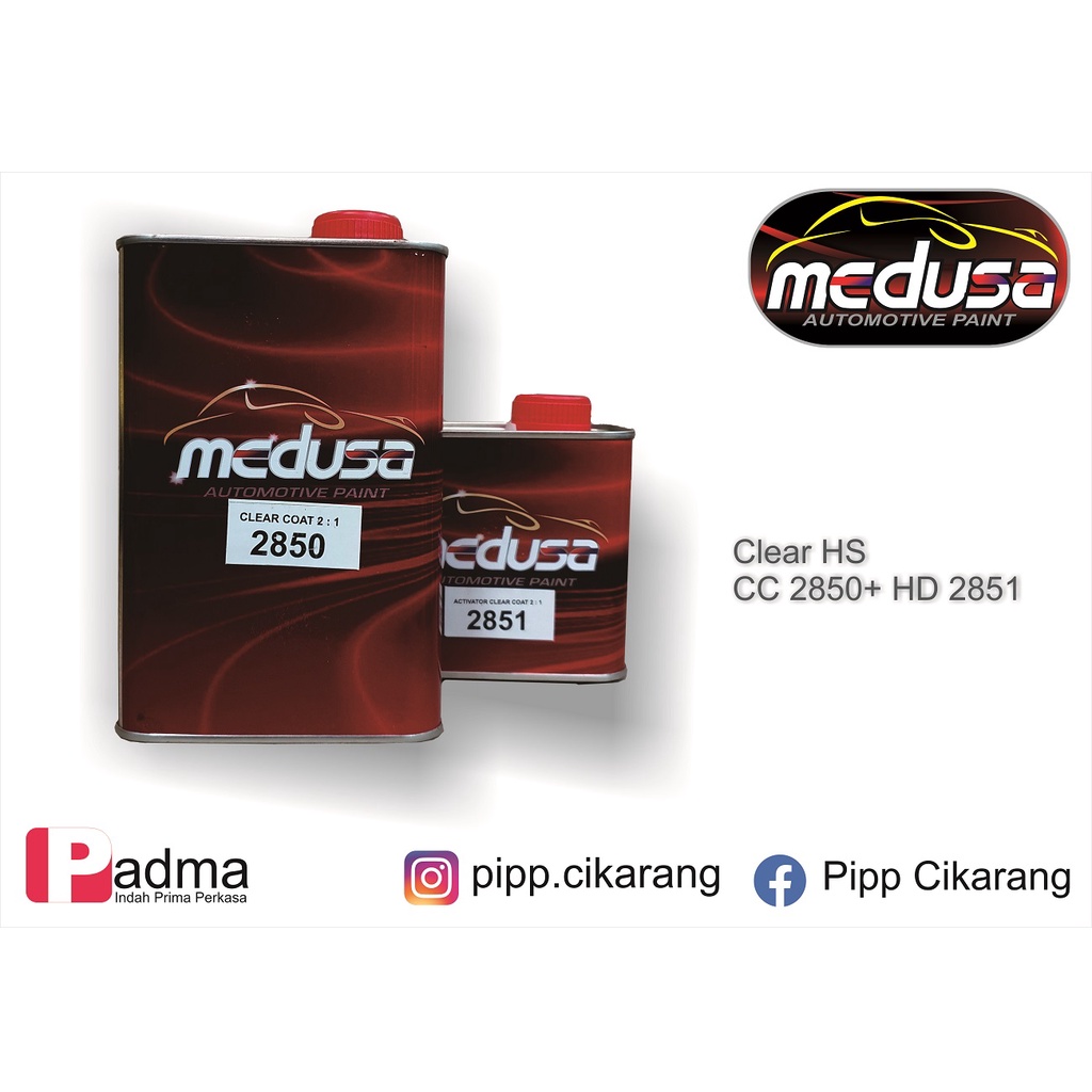 Clear Coat HS Medusa MD.2850S+Hd (1.5 ltr)