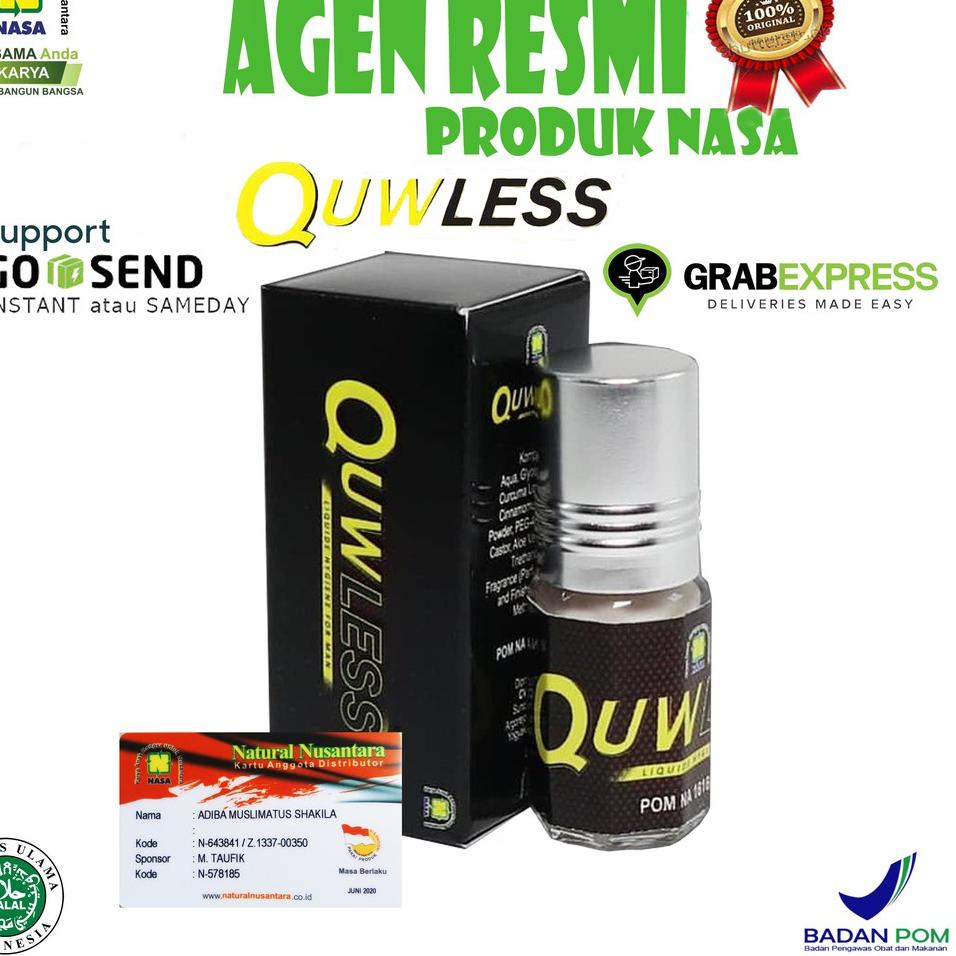 ❊ Quwless Natural Alami Asli Original Nasa - QUWLES ➽